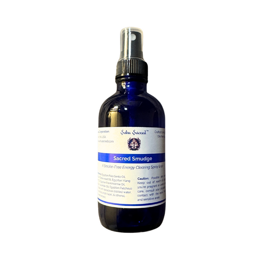 Sacred Smudge: A Smoke-Free Energy Clearing Spray (4 oz)